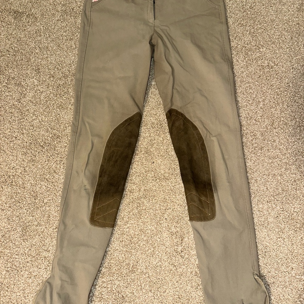 The Tailored Sportsman Gray Pants with Brown Accents